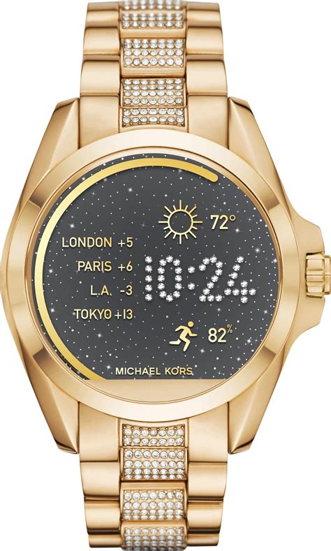 michael kors android watch best buy|michael kors bradshaw smartwatch.